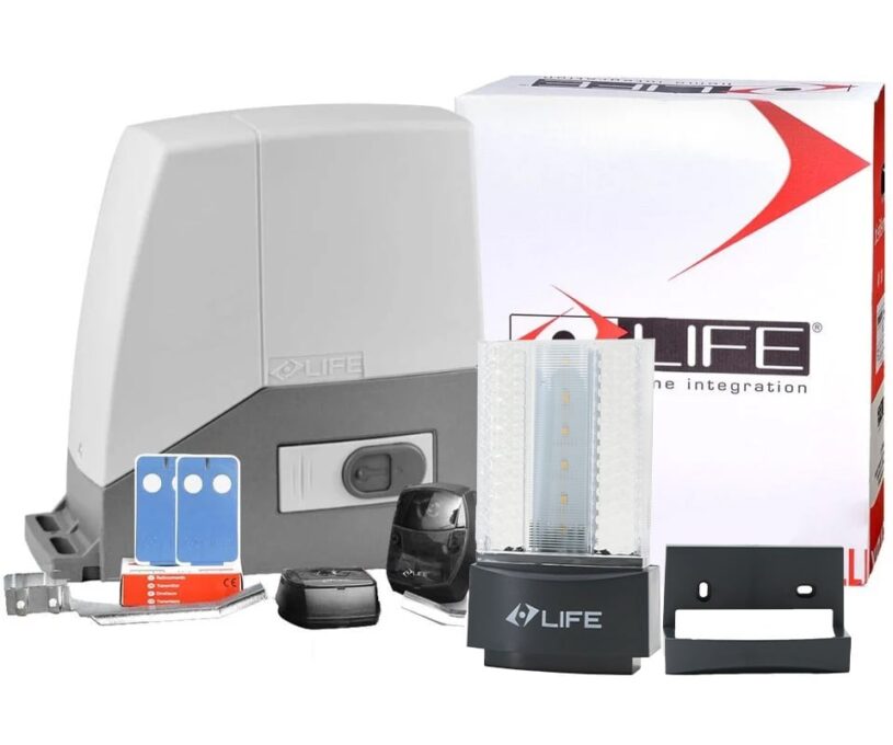 Kit automatizare poarta culisanta 800 Kg LIFE Acer800 1 Kit automatizare poarta culisanta 800 Kg LIFE Acer800
