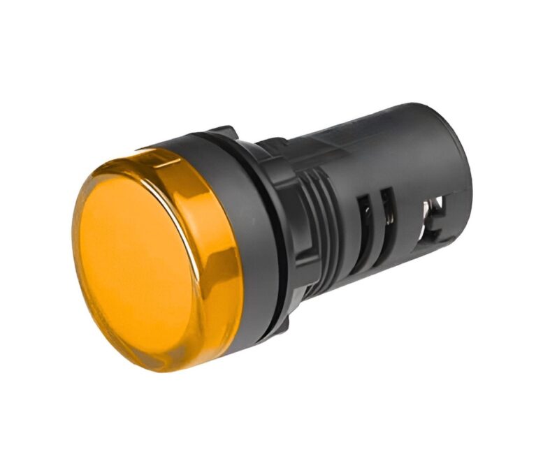 Lampa de semnalizare cu LED, 24V, diametru montaj 22mm, galben, Freder LS-Y-D22/24V 1 Lampa de semnalizare cu LED, 24V, diametru montaj 22mm, galben, Freder LS-Y-D22/24V