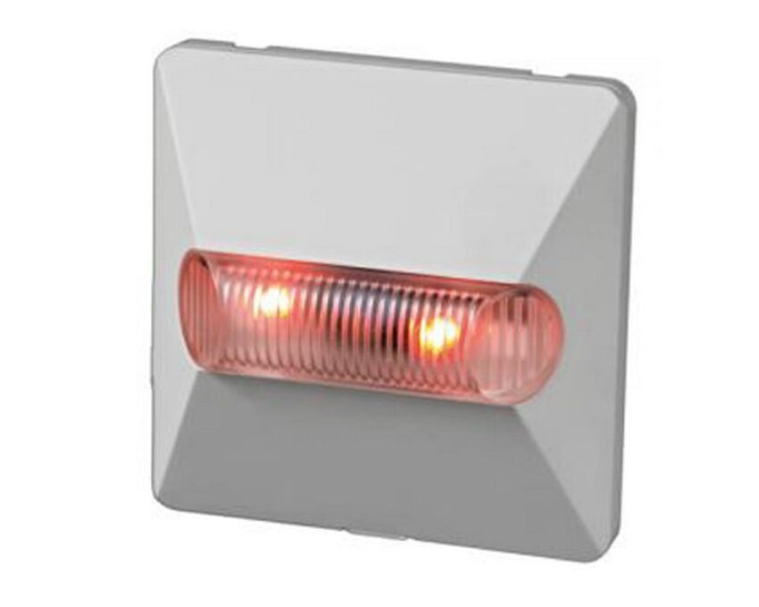 Lampa de semnalizare cu stroboscop, LED ROSU, FIRECLASS, RILED 1 Lampa de semnalizare cu stroboscop, LED ROSU, FIRECLASS, RILED