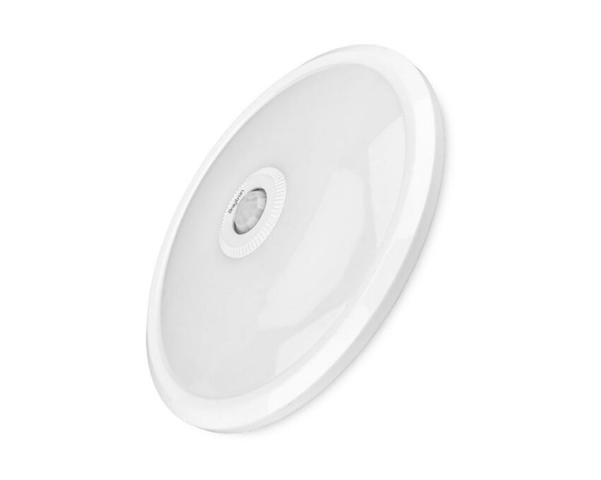 Lampa LED de tip plafoniera 15W cu senzor de miscare PIR, intensitate luminoasa 1460lm, IP20, alb, Braytron BR-BC15-00330 1 Lampa LED de tip plafoniera 15W cu senzor de miscare PIR, intensitate luminoasa 1460lm, IP20, alb, Braytron BR-BC15-00330