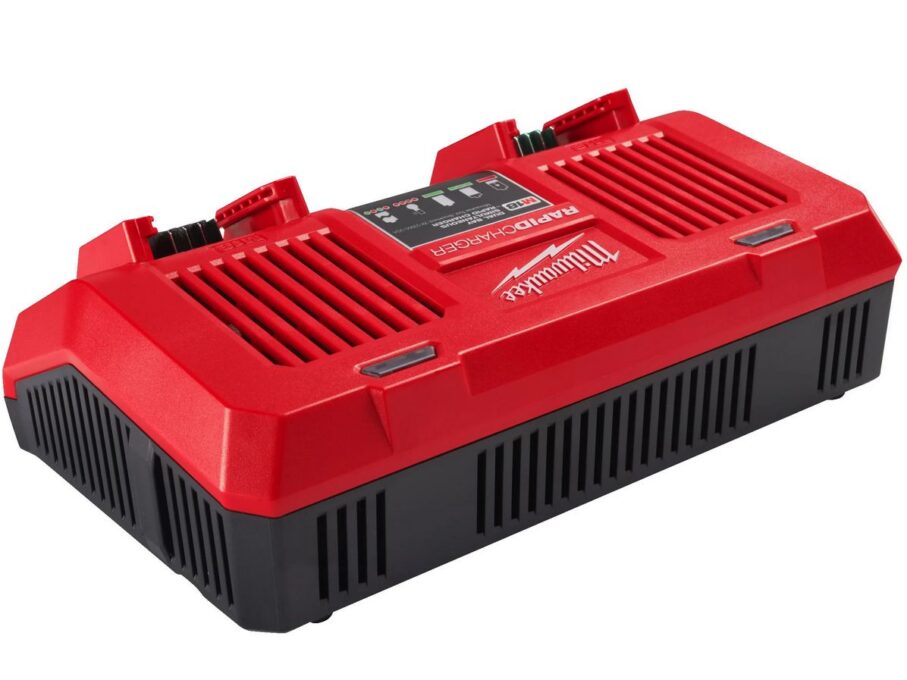 Incarcator dublu Milwaukee M18, incarcare 2 acumulatori M18, REDLINK, montaj perete, 4932472073 1 Incarcator dublu Milwaukee M18, incarcare 2 acumulatori M18, REDLINK, montaj perete, 4932472073