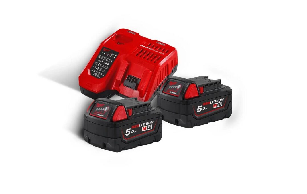 Pachet NRG Milwaukee M18, 2x acumulator M18, 1 incarcator rapid, 4933459217 1 Pachet NRG Milwaukee M18, 2x acumulator M18, 1 incarcator rapid, 4933459217