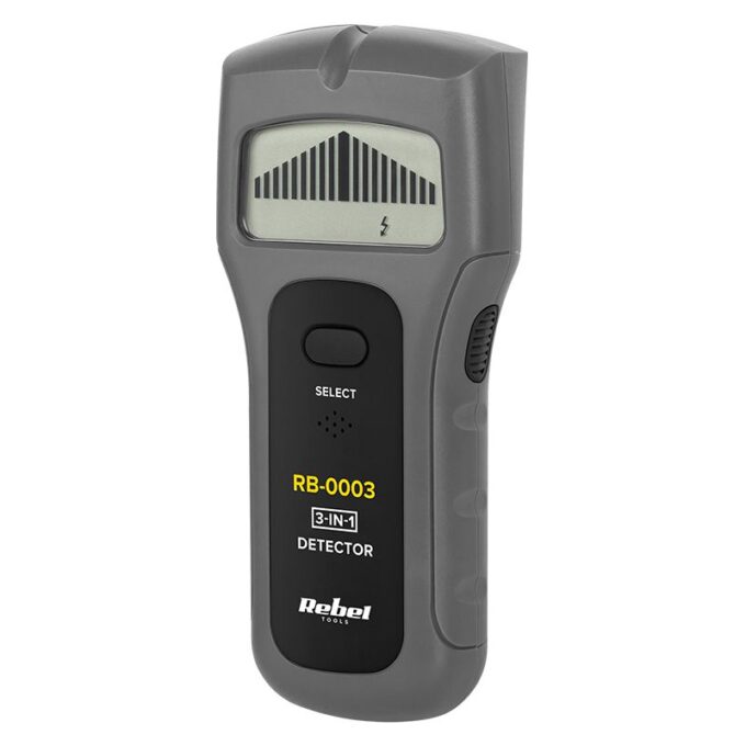 Detector metal, lemn, tensiune, 3 in 1, Rebel MIE-RB-0003 1 Detector metal, lemn, tensiune, 3 in 1, Rebel MIE-RB-0003