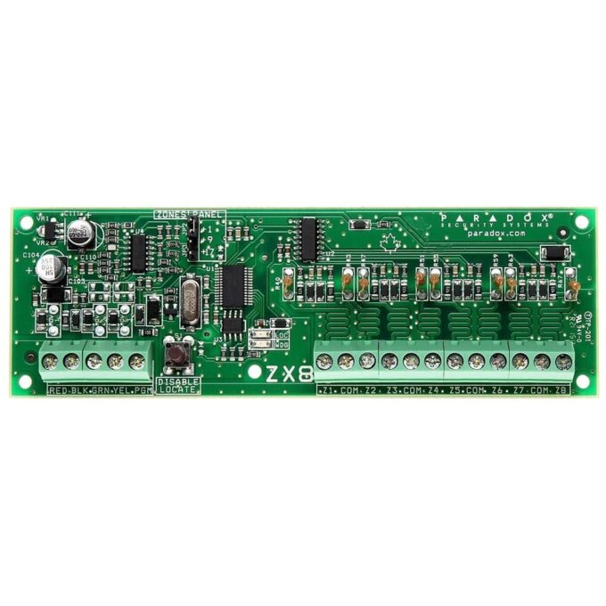 Modul de extensie 8 zone Paradox ZX8 1 Modul de extensie 8 zone Paradox ZX8