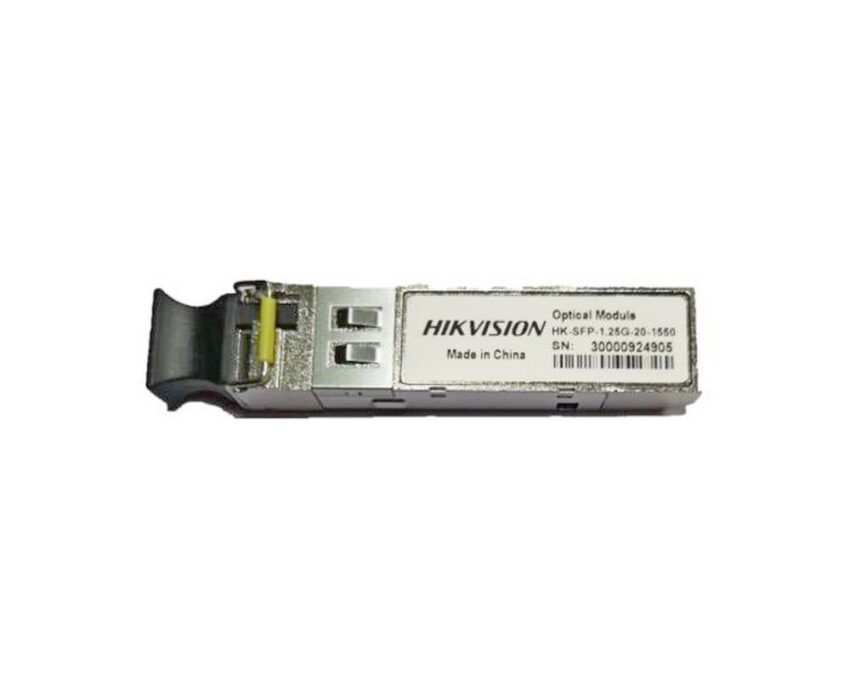 Modul SFP Single Mode, 1250 MBps, 20KM, Conector LC, Hikvision HK-SFP-1.25G-20-1550 1 Modul SFP Single Mode, 1250 MBps, 20KM, Conector LC, Hikvision HK-SFP-1.25G-20-1550