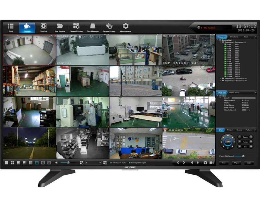 Monitor Hikvision, 42.5 inchi, 1080p Full HD, HDMI, VGA, difuzoare 5W incluse, LED, unghi vizual 178 grade, DS-D5043QE 1 Monitor Hikvision, 42.5 inchi, 1080p Full HD, HDMI, VGA, difuzoare 5W incluse, LED, unghi vizual 178 grade, DS-D5043QE