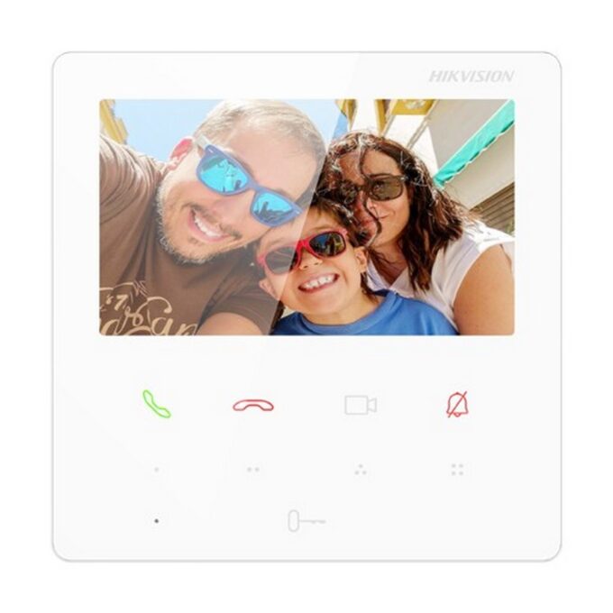 Monitor videointerfon Hikvision, ecran tactil 4.3 inch, Audio, Wi-Fi, PoE, control mobil, DS-KH6110-WE1/White 1 Monitor videointerfon Hikvision, ecran tactil 4.3 inch, Audio, Wi-Fi, PoE, control mobil, DS-KH6110-WE1/White
