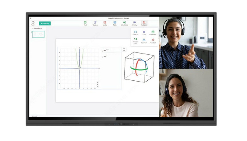 Tabla interactiva Whiteboard cu touchscreen Dahua LPH75-ST420-L, 4K DLED, diagonala 75 inch, Wi-Fi, Bluetooth 1 Tabla interactiva Whiteboard cu touchscreen Dahua LPH75-ST420-L, 4K DLED, diagonala 75 inch, Wi-Fi, Bluetooth