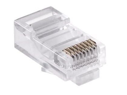 Mufa RJ45 UTP/FTP, CAT5E, cu 8 pini 8P8C, TEL0004B 1 Mufa RJ45 UTP/FTP, CAT5E, cu 8 pini 8P8C, TEL0004B