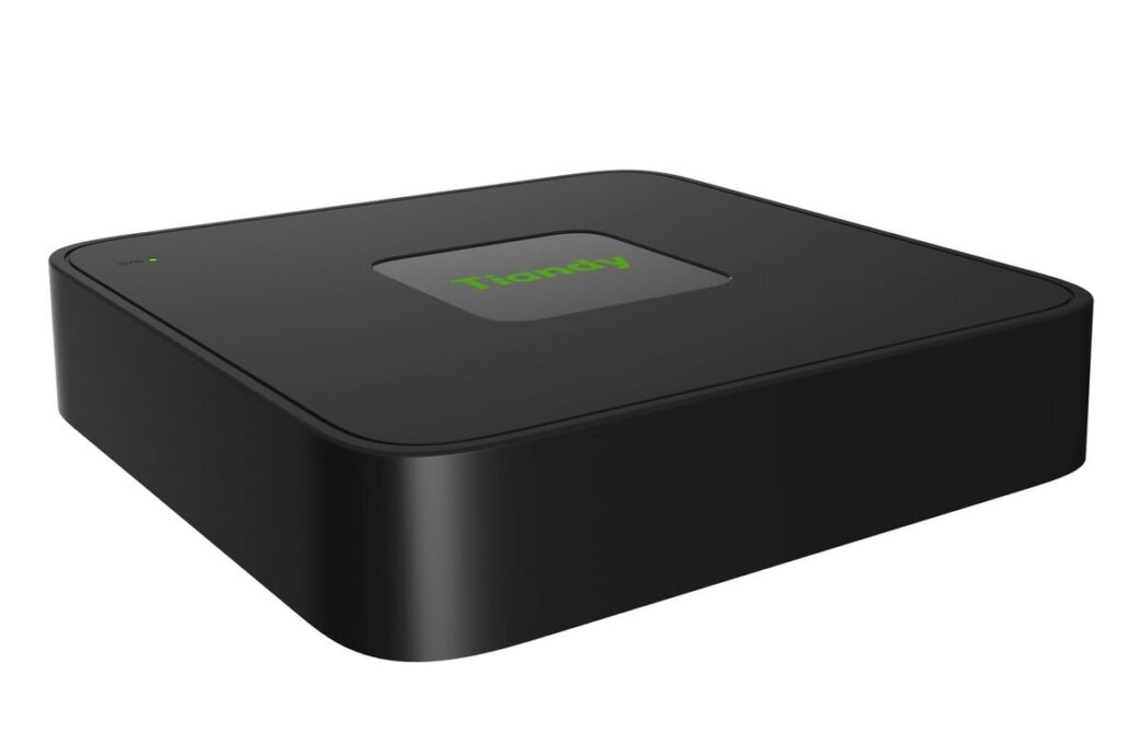 NVR 10 canale Tiandy TC-R3110-I-B-L-Eu-V1.1, pana la 6MP, latime banda 80Mbps, compresie S+265,1 slot SATA