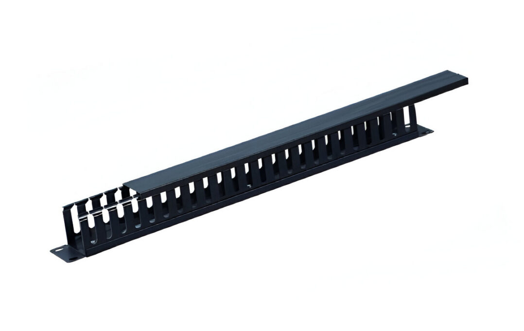 Organizator cabluri orizontal, 1U, plastic si metal, 19 inch, SAF- ORGPP1U 1 Organizator cabluri orizontal, 1U, plastic si metal, 19 inch, SAF- ORGPP1U