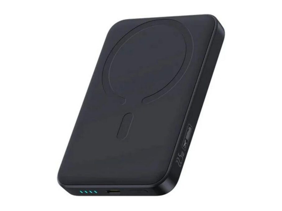 Power bank magnetic pentru telefon Baseus EnerFill FM11, 10000mAh, incarcare wireless, 22.5W, USB-C, negru, P1008210E123-00 1 Power bank magnetic pentru telefon Baseus EnerFill FM11, 10000mAh, incarcare wireless, 22.5W, USB-C, negru, P1008210E123-00