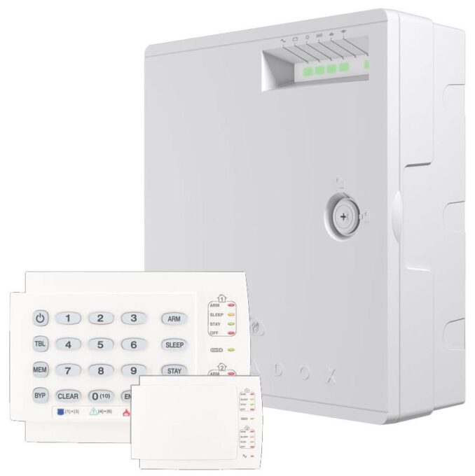 Centrala de alarma Hybrida Wireless Paradox MG5075 cu tastaura K636, MG075+K636