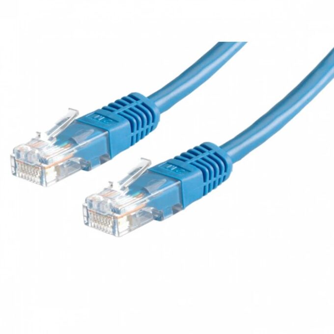 Patchcord S/FTP Cat6a, 27AWG, cupru, lungime 0.5m, albastru, Gembird PP6A-LSZHCU-B-0.5M 1 Patchcord S/FTP Cat6a, 27AWG, cupru, lungime 0.5m, albastru, Gembird PP6A-LSZHCU-B-0.5M