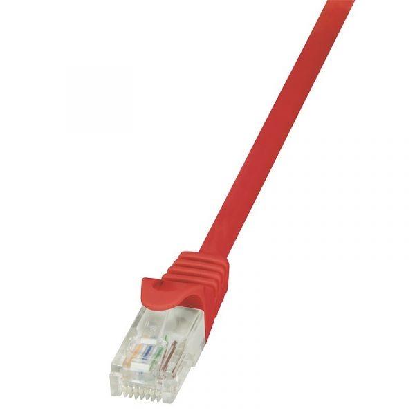 Patchcord retea CAT6 0.5M Rosu, PP6U-0.5M/R 1 Patchcord retea CAT6 0.5M Rosu, PP6U-0.5M/R