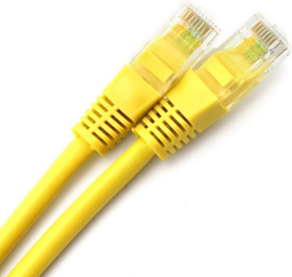 Patchcord retea CAT6 1M Galben, PP6U-1M/Y 1 Patchcord retea CAT6 1M Galben, PP6U-1M/Y