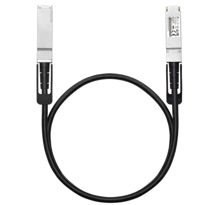 Patchcord Fibra optica cu module SFP 100G, Tp-Link Omada SM9220-1M, 1 metru
