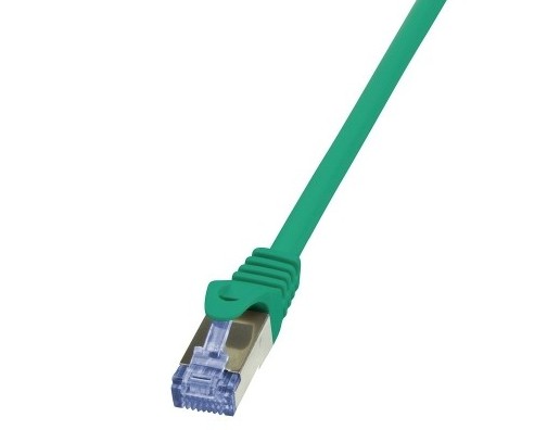 Patchcord S/FTP Cat 6A, 5 Metri, Verde , SFTP6A-5M-G, SAFER 1 Patchcord S/FTP Cat 6A, 5 Metri, Verde , SFTP6A-5M-G, SAFER