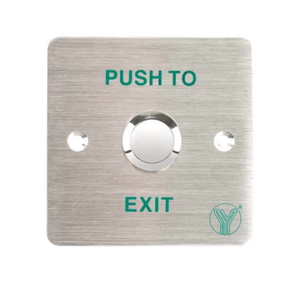 Buton de iesire incastrabil, inox, PBK-810C 1 Buton de iesire incastrabil, inox, PBK-810C