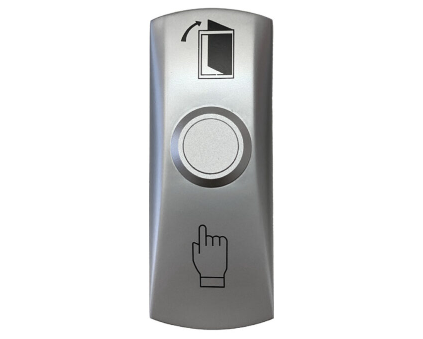 Buton de iesire metalic plat, cu montare aplicata, PBK-I-19-2(V2) 1 Buton de iesire metalic plat, cu montare aplicata, PBK-I-19-2(V2)