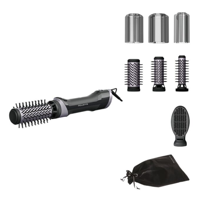Perie rotativa cu aer cald Rowenta Brush Activ UB9534F0 1000W 2 trepte de viteza & temperatura 2 perii rotative 40/50mm 1 perie de 30 mm 1 perie