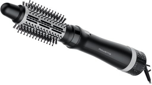 Perie cu aer cald Express Style CF6320F0 3 accesorii cablu rotativ 360° negru & argintiu