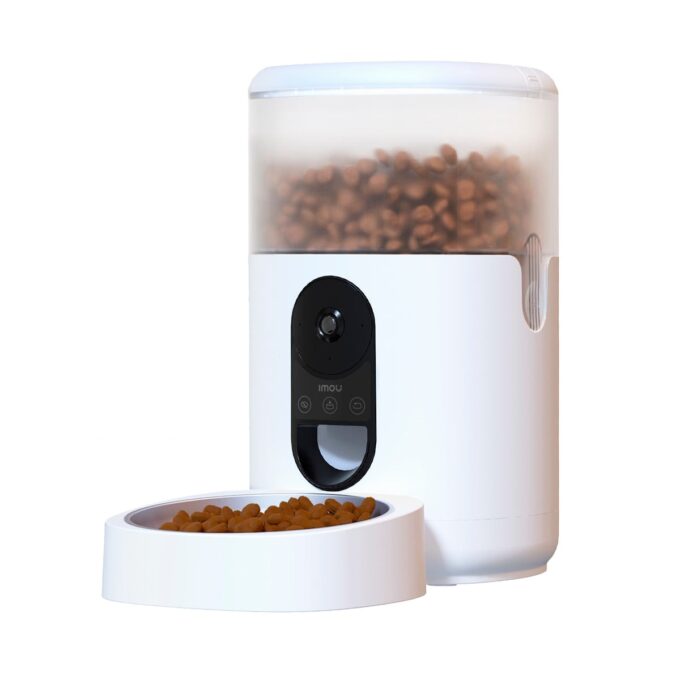 Hranitor automat animale Imou PET-PF1-4LSP, 4L, camera 4MP, Wi-Fi, audio bidirectional, control din aplicatie 1 Hranitor automat animale Imou PET-PF1-4LSP, 4L, camera 4MP, Wi-Fi, audio bidirectional, control din aplicatie