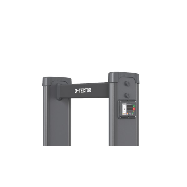 Poarta detectie metale Braytron ARS-308SWA/18N, 18 zone, comunicatie LAN, software management, 100 persoane/min, IP54
