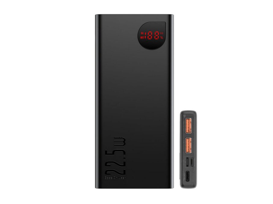 Baterie externa Baseus PPAD070001, 10.000mAh, 22.5W, 2x USB A, USB Type C, incarcare rapida, pentru telefoane si tablete 1 Baterie externa Baseus PPAD070001, 10.000mAh, 22.5W, 2x USB A, USB Type C, incarcare rapida, pentru telefoane si tablete