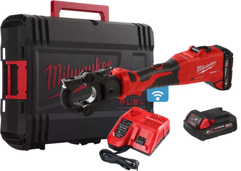 Presa hidraulica pentru cablu Milwaukee ONE-KEY, model M18 ONEHCCT60-202C, 60 kN, 18V, 4933479684 1 Presa hidraulica pentru cablu Milwaukee ONE-KEY, model M18 ONEHCCT60-202C, 60 kN, 18V, 4933479684