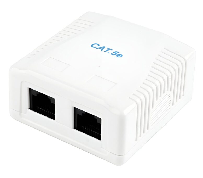 Priza UTP CAT5E aplicata, 2 porturi, ABS, Safer SAF-DUALPORT-5E 1 Priza UTP CAT5E aplicata, 2 porturi, ABS, Safer SAF-DUALPORT-5E