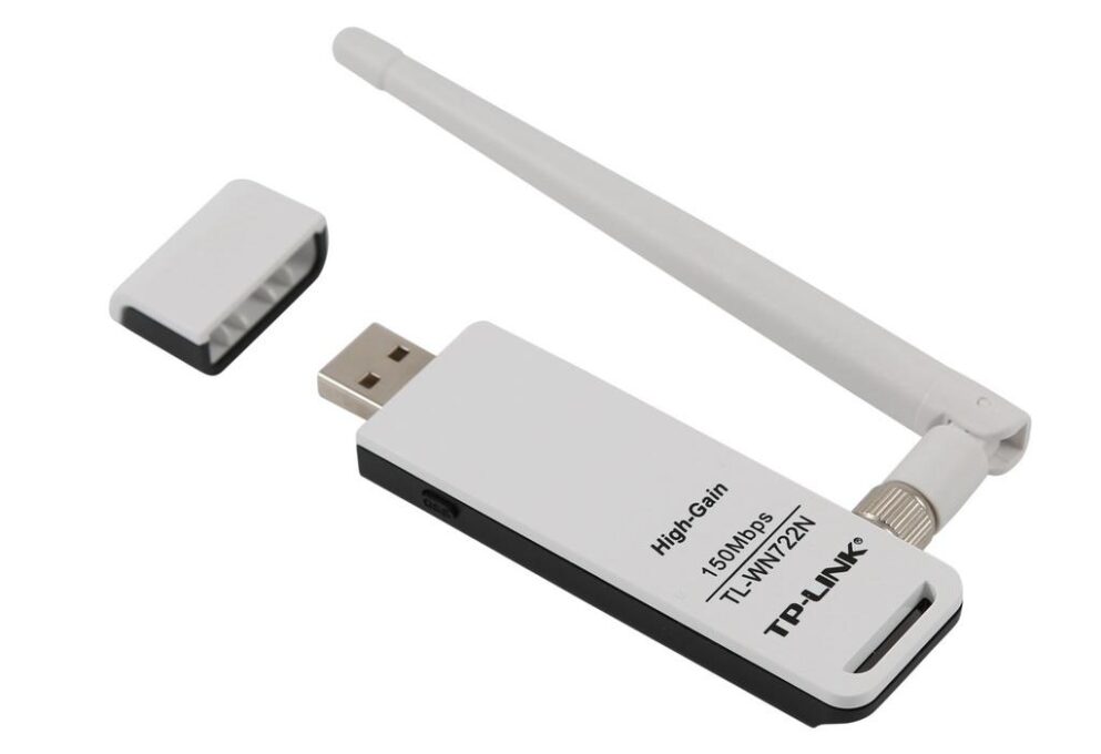 Receptor WI-FI USB cu antena TL-WN722N, Tp-Link KOM0047 1 Receptor WI-FI USB cu antena TL-WN722N, Tp-Link KOM0047