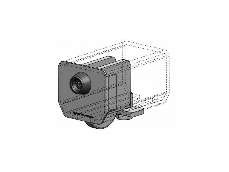 Rola de sustinere pentru sina C65, ER65 1 Rola de sustinere pentru sina C65, ER65
