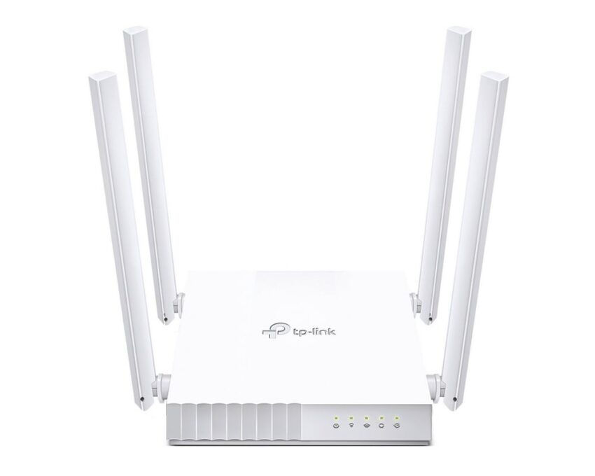 Router wireless Tp-Link Archer C24, 2.4 GHz, 5 GHz, 4 porturi, 433 Mbps, AC750 1 Router wireless Tp-Link Archer C24, 2.4 GHz, 5 GHz, 4 porturi, 433 Mbps, AC750