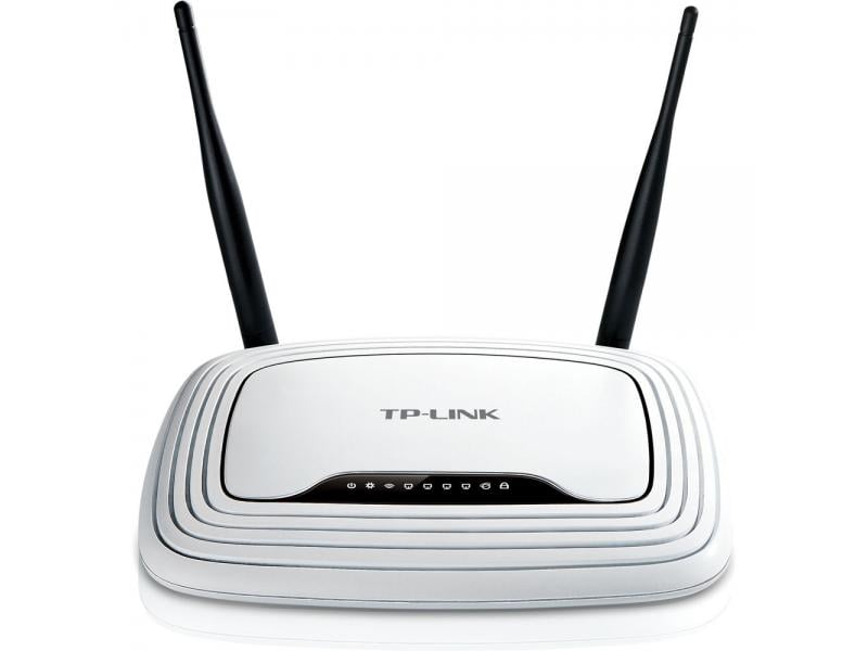 Router wireless TP-LINK TL-WR841N, 5 porturi, 4 LANx 10/100Mbps, 2 antene omni directionale 1 Router wireless TP-LINK TL-WR841N, 5 porturi, 4 LANx 10/100Mbps, 2 antene omni directionale