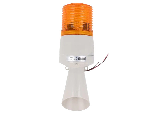 Semnalizator luminos si acustic, 24V, 266mA, IP54, Qlight S60ADS-24A 1 Semnalizator luminos si acustic, 24V, 266mA, IP54, Qlight S60ADS-24A