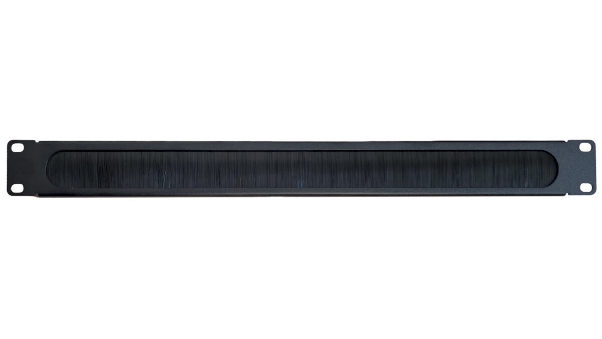 Panou cu perie 1U, 19 Inch, 1mm, otel laminat la rece, Safer SAF- PANTRECEREP