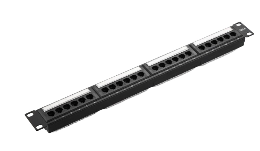 Patch panel UTP CAT6, 24 porturi, 19 inch, Safer SAF- PPCAT624 1 Patch panel UTP CAT6, 24 porturi, 19 inch, Safer SAF- PPCAT624