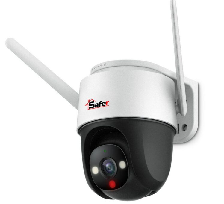 Camera IP de exterior wireless, Safer Guardian PT, 4MP, Iluminare Duala 30m, Microfon si difuzor, slot MicroSD, IP66, SAF-WSD42FP 1 Camera IP de exterior wireless, Safer Guardian PT, 4MP, Iluminare Duala 30m, Microfon si difuzor, slot MicroSD, IP66, SAF-WSD42FP