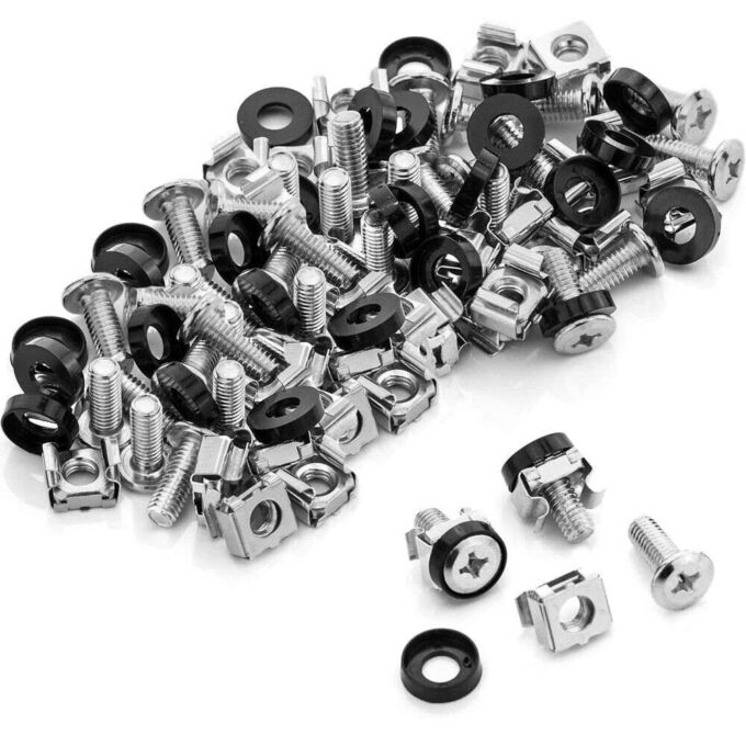 Set 50 de suruburi pentru rack, Safer SAF-CA50RACKSCREW 1 Set 50 de suruburi pentru rack, Safer SAF-CA50RACKSCREW
