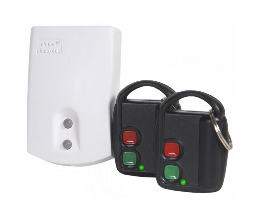 Set receptor wireless 2 canale + 2 Telecomenzi 2 butoane Elmes U2HS 1 Set receptor wireless 2 canale + 2 Telecomenzi 2 butoane Elmes U2HS