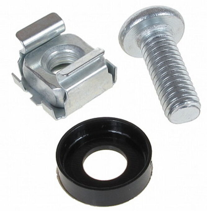 Set 4 suruburi si piulite pentru rack, RACKSCREW4 1 Set 4 suruburi si piulite pentru rack, RACKSCREW4
