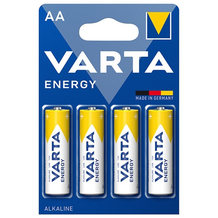 Set baterii alcaline LR06 AA, 4 BUC, 1.5V, Varta BAT0232 1 Set baterii alcaline LR06 AA, 4 BUC, 1.5V, Varta BAT0232
