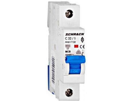 Siguranta automata C32A 6kA Schrack AM617132 1 Siguranta automata C32A 6kA Schrack AM617132