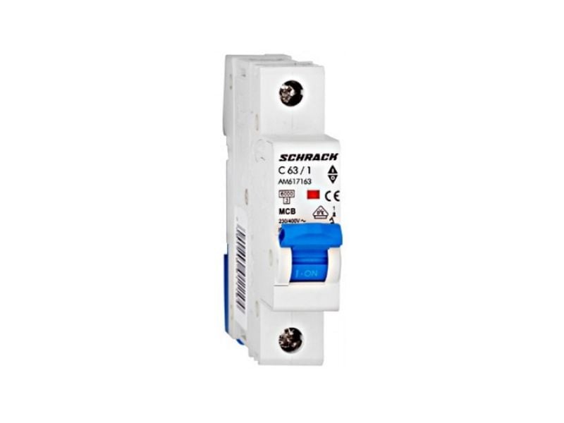 Siguranta automata C63A 6kA Schrack AM617163 1 Siguranta automata C63A 6kA Schrack AM617163