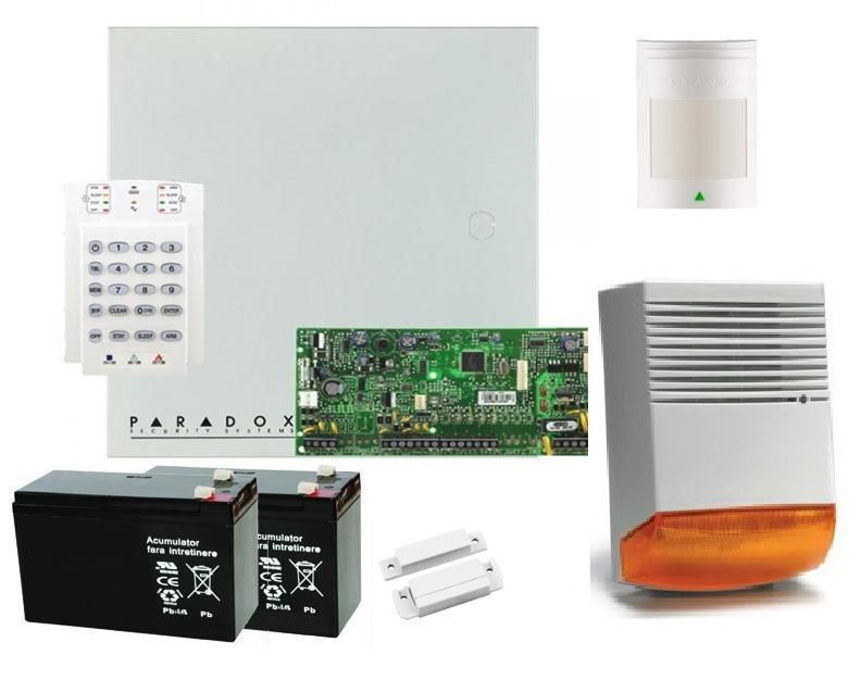 Kit sistem de alarma Paradox SP5500+K10 cu sirena de exterior KITSP5500K10EXT 1 Kit sistem de alarma Paradox SP5500+K10 cu sirena de exterior KITSP5500K10EXT