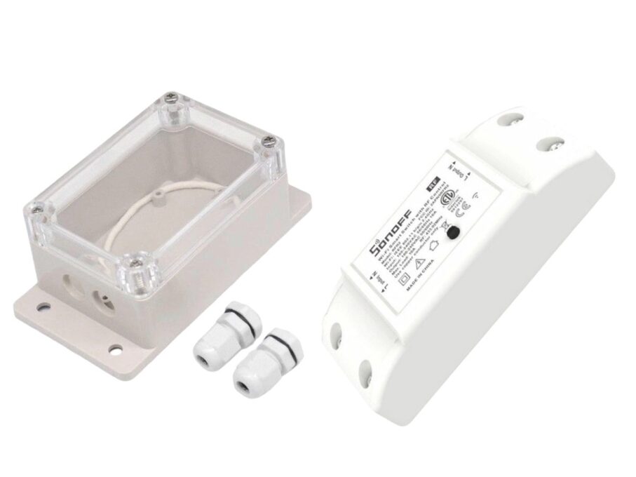 Pachet Sonoff Basic cu carcasa IP 66, SONOFFBASICIP66
