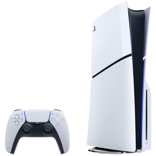 Sony PlayStation 5 Slim Disc Edition 1 TB White Ca nou