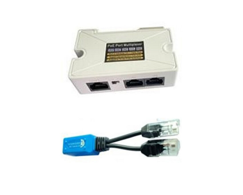 Splitter PoE si Ethernet, Safer SAF-222B 1 Splitter PoE si Ethernet, Safer SAF-222B