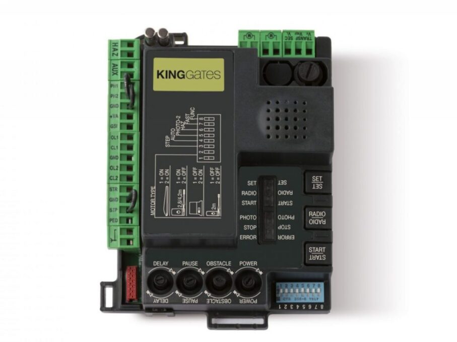 Placa de comanda 220V pentru automatizari King Gates STARG8ACBOX 1 Placa de comanda 220V pentru automatizari King Gates STARG8ACBOX
